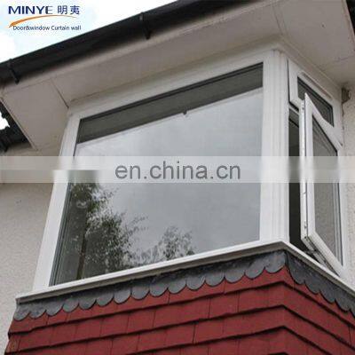 Used home PVC swing out Bay plastic window vinyl bay windows