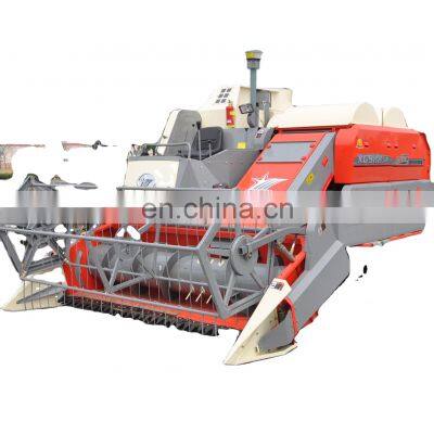 farm machine 4LZ-4.0S double thresher rice combine harvester agriculture machine nice harvest