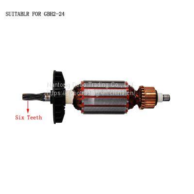 GBH2-24 High Quality Power Tool Armature Rotor