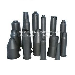 SiSiC burner nozzles, silicon carbide ceramic burner tubes, gas burner protetive tubes