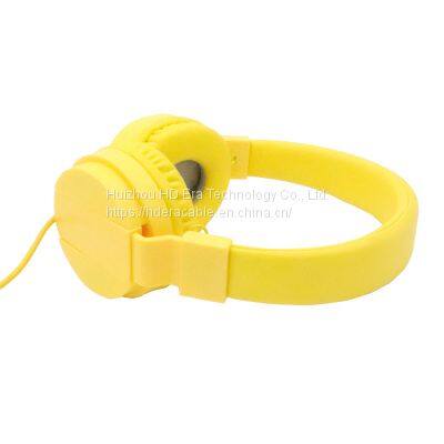Best Quality Wired Foldable Headphone3.5mm Business Earphone Computer Headphone HD809