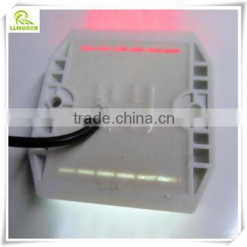 Road Safety Tunnel Lighting Road Marker 12pcs LED Waterproof Plastic Wired Road Stud