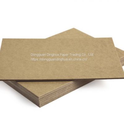 Brown Color Test Liner Suppliers Cake Boxes, Tote Bags High Folding Resistance