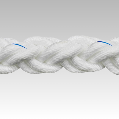 8 Strand White Polyamide Nylon Rope  LDPA-8