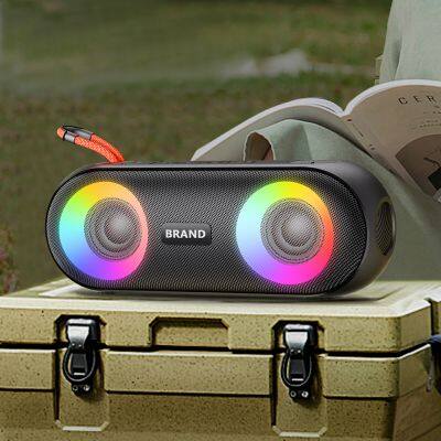 Conch Music Lamp RGB Bluetooth Speaker Rhythm Light Alarm Clock APP Control White Noise Wake Up Sleep Light