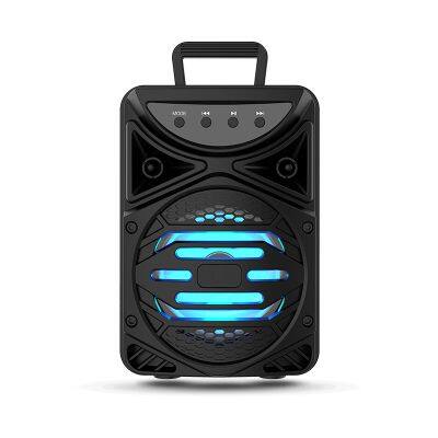 SING-E ZQS1480 Deep Bass Portable Wireless Speaker Build-in MIC Outdoor Speaker Supports 3.5mm Aux-in/TF Card/FM Radio