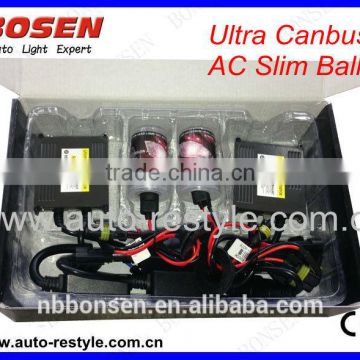 AC slim kits 35W HID xenon kit 4300K 6000K 8000K Hi-low beam single beamBest hid kit brand 12v 35w h7 xenon super vision hid kit