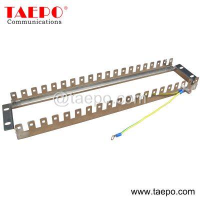 20 ways stainless steel 10 pairs krone LSA rack mounting frame