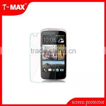 OEM manufacturer top quality high transparency tempered glass screen guard for htc desire 500