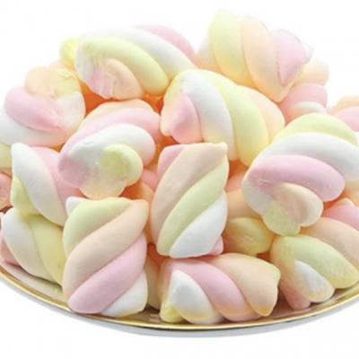 Bulk or Bag Packed Quality Marshmallow Candy and Twist Lollipop Marshmallow for Supermarkets
