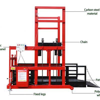 Electric Container Mobile Cargo Handling Deck Truck Platform Loading Unloading Platform photo-2