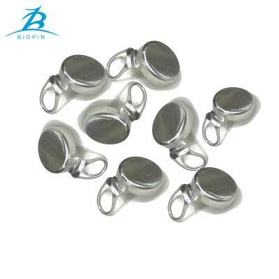ODM Metal Aluminum Pull Ring Caps Pull Ring Cap 26mm for Beer Milk Juice Bottle photo-2