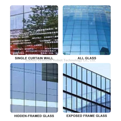 SOVE Large Glass Electric Suction Cup Cart Push-Type Rotating Installation for Home Use Condition New photo-3