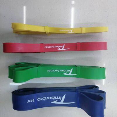 Power Band Loop Natural Latex Resistance Exercises Fitness