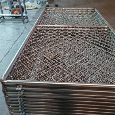 Heißtauchverzinktes Kettenzaunnetz, 12 Gauge, konform zu ASTM A392