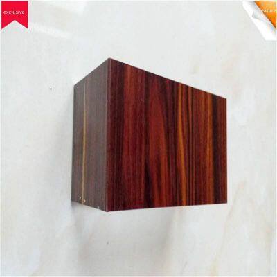 Aluminum Alloy Profiles Produced by Foshan Manufacturers, Processing of Aluminum Profiles, Simulated Transfer Wood Grain Square Tubes, Aluminum Profiles Sprayed With Wood Patterns