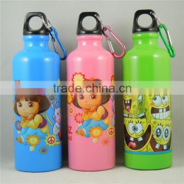 500ml double wall vacuum flask water bottle printed surface stainless steel water cup