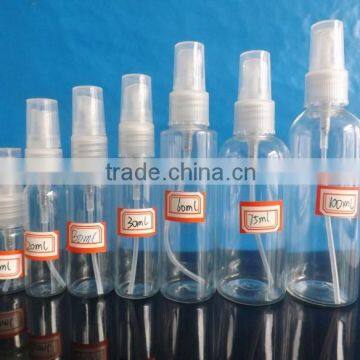 10ml Pet Clear Plastic Cosmetic Spray Pump Bottle photo-3