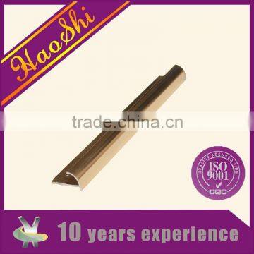 quater round tile trim for home decorative with good quality