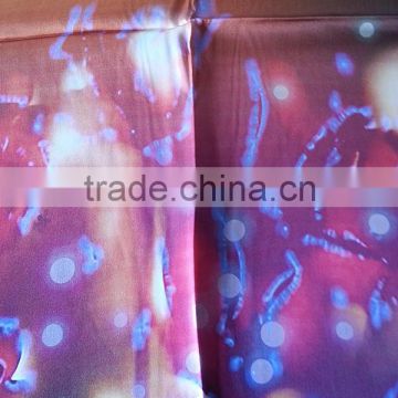 ladies 2014 woven digital printed silk scarf