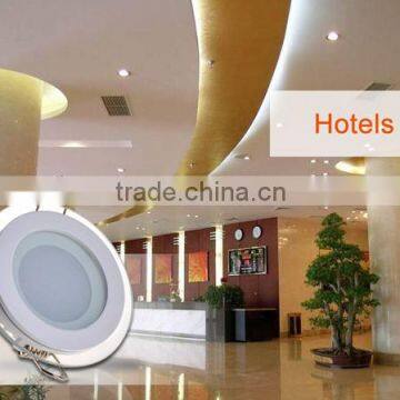 pure white LED round panel light