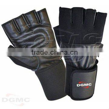 Body builiding elastic wrist wraps gloves