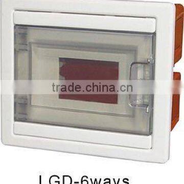 LGD-6ways Flush Type Distribution Box(Electrical Distribution Box,Plastic Enclosure)