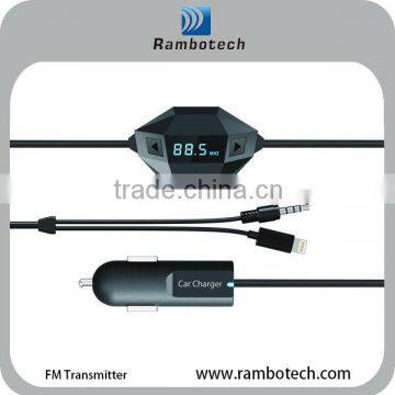 2013 best car charger & car radio transmitter