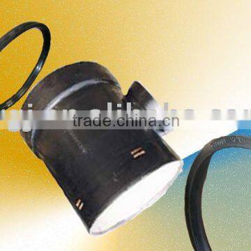 socket spigot tee with socket branch