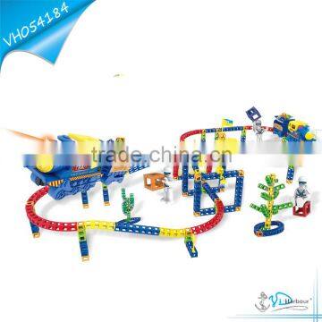 Popular Educational Electric Building Block Train Set