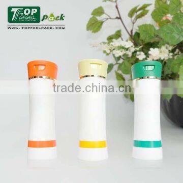 Unique 100ml Plastic Bottle With Snap Top for Cosmetic Packaging