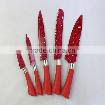5pcs stainless steel flower printing knife