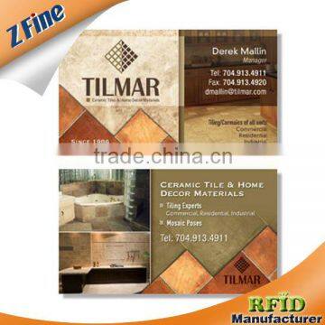 blank cmyk laminated pvc card offset printing in machinary printing