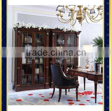 2015 New Design Low Price High Quality Wooden Book Cabinet