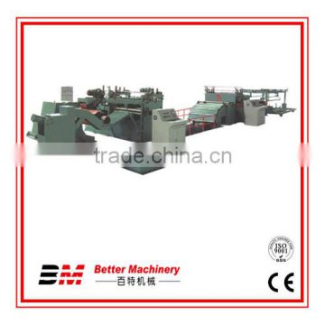 Easy operation automatic stainless steel cut to length line