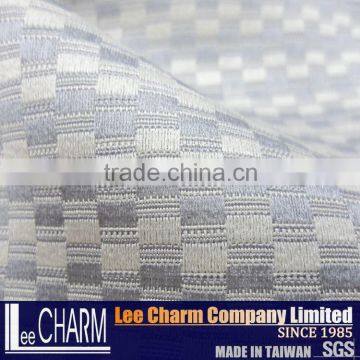 Quality Polyester Check Outdoor Chair Bench Seat Back Pad Fabric photo-2