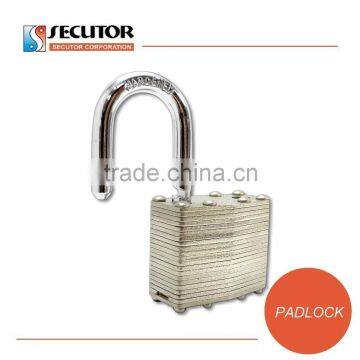 Single Locking Brass Cylinder Cheap Laminated Steel Padlock