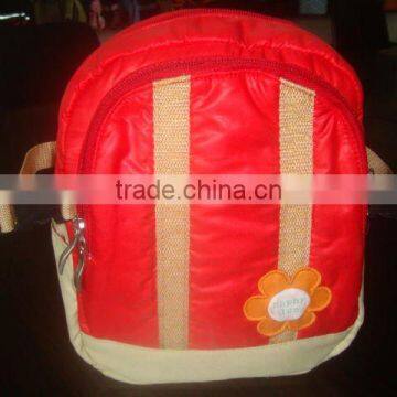 Red children school bag school bag for your child