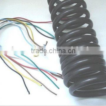 core cable, coiled cable for trailer