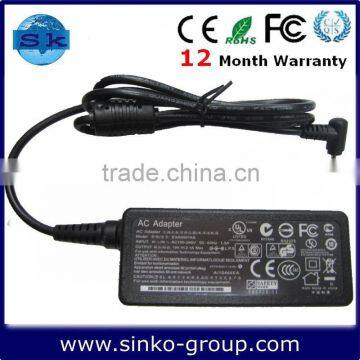 mini power supply for ASUS laptop 19V 2.1A 40W 2.5*0.7mm