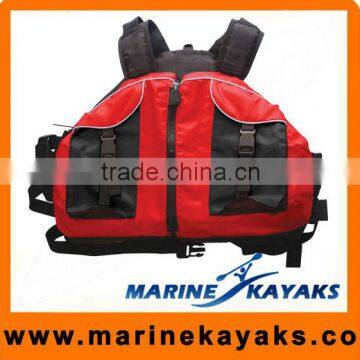 Kayak Life Vest/Sport Life Vest Red Black