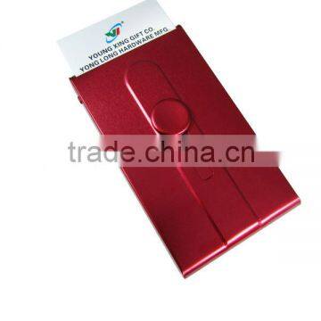 aluminum business card case