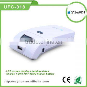 Multi-function usb with colorful LCD Color Charger