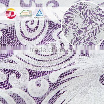 Wholesale Cheap High Quality Cotton Guipure Lace Fabric New Sample for Curtain photo-3