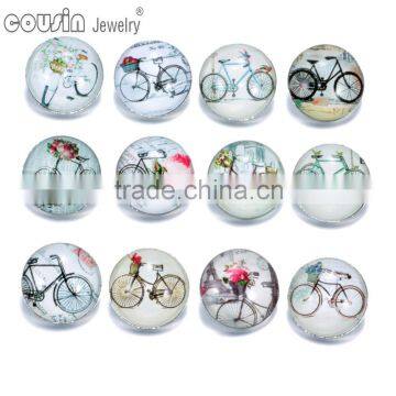 18mm Glass Snap Button Cutomized for Interchangeable Charm Jewelry Fit Snap Button Jewelry Cousin Jewelry photo-5