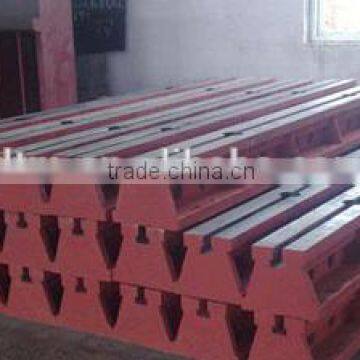 Large T-slot Cast Iron Ground Rail