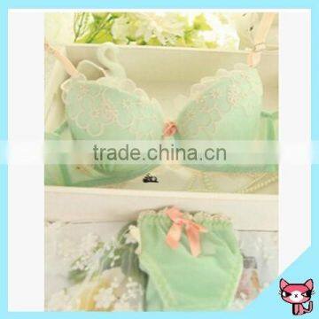Lace Embroidery Transparent Underwear Bra photo-2