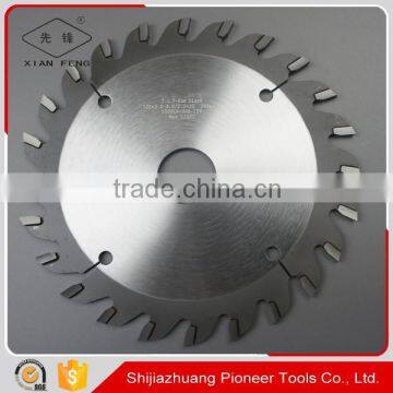 pwer tool 120mm scoring tungsten carbide saw blade used on sliding table saw