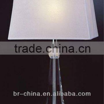 K9 simple crystal table lamp with shade in China