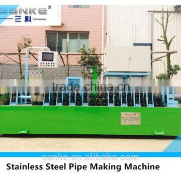 Round ERW Pipe Metal SS Pipe Making Machine/pipe production line